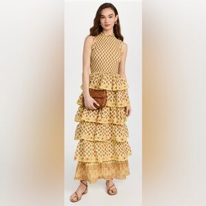 Ali’s of Bohemia Cabana Saffron Bhutti Dress